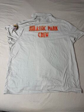 Jurassic Park Crew Short-Sleeve Button-Down Shirt -
